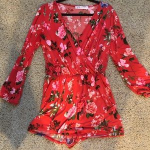 Flower romper